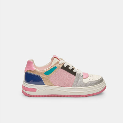 Sneakers de mujer con detalles con brillantes , Multicolor Sneakers de mujer con detalles con brillantes , Multicolor